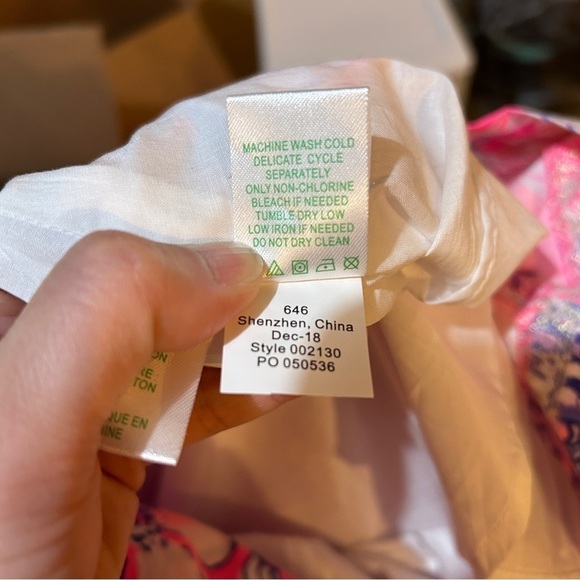 Lilly Pulitzer Alivia Pink Tropics Sun Drenched Paisley Cut Out Sleeveless Dress - Picture 12 of 13